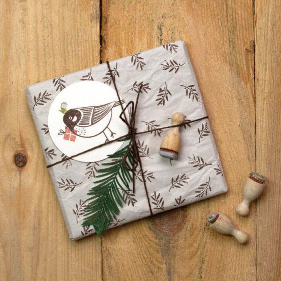 12x Stempel | Olivenzweig