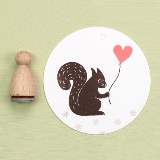 12x Stamp | Heart ballon