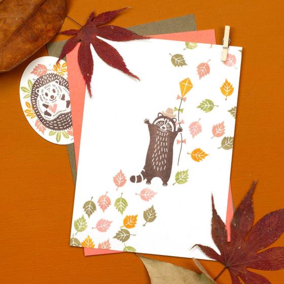 12x Stempel | Birkenblatt klein