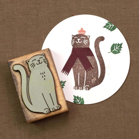 12x Stempel | Birkenblatt klein