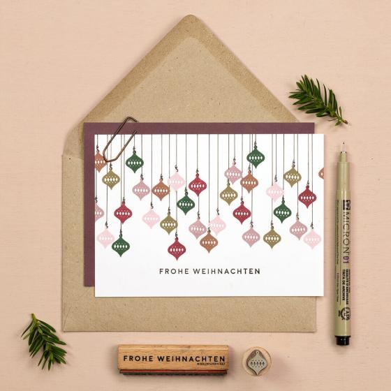 12x Stempel | Christbaumschmuck