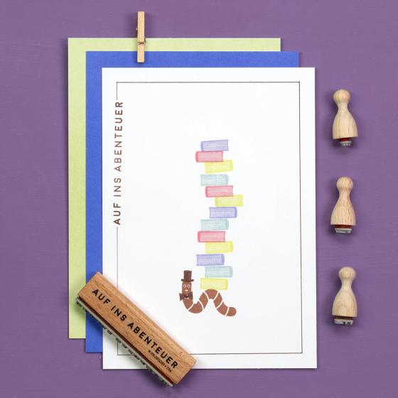 12x Stempel | Buch
