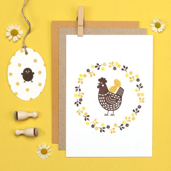 12x Stempel | Osterei Punkte mini