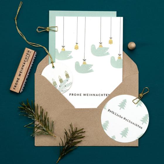 12x Stempel | Glocke mini