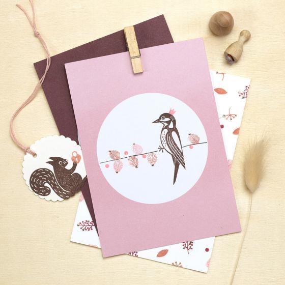 12x Stempel | Federblatt mini