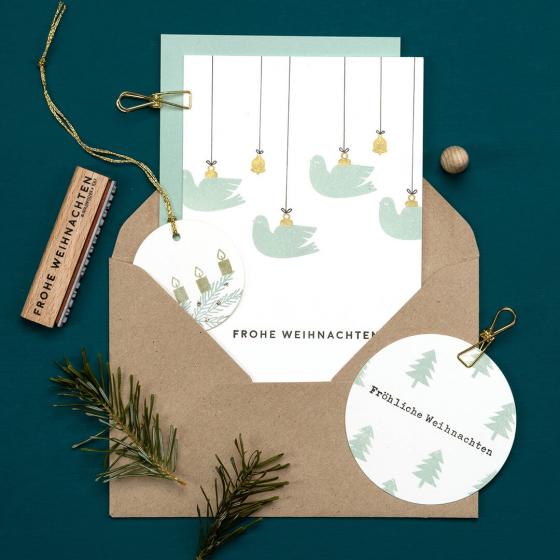12x Stempel | Anhänger mini