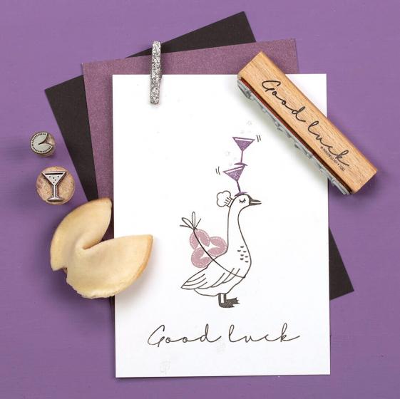 12x Stempel | Glückskeks