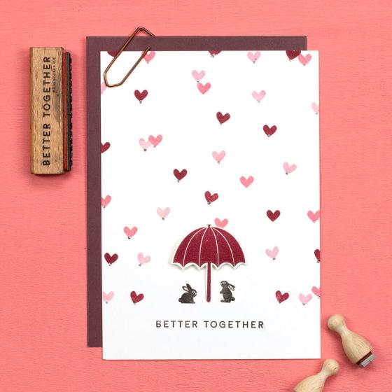 12x Stempel | Herz 3 mini