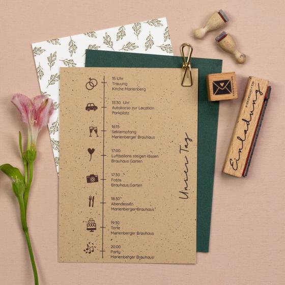 12x Stempel | Torte mini