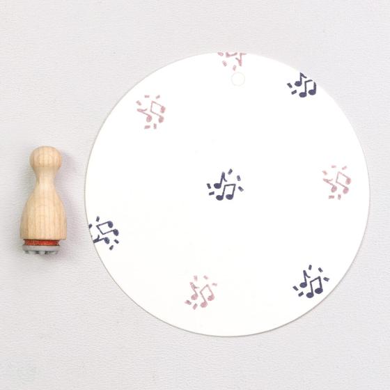 12x Stempel | Notenwirbel mini