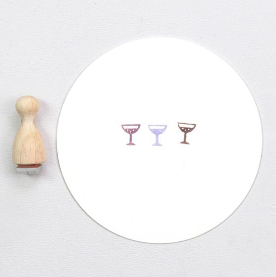 12x Stempel | Cocktailglas mini