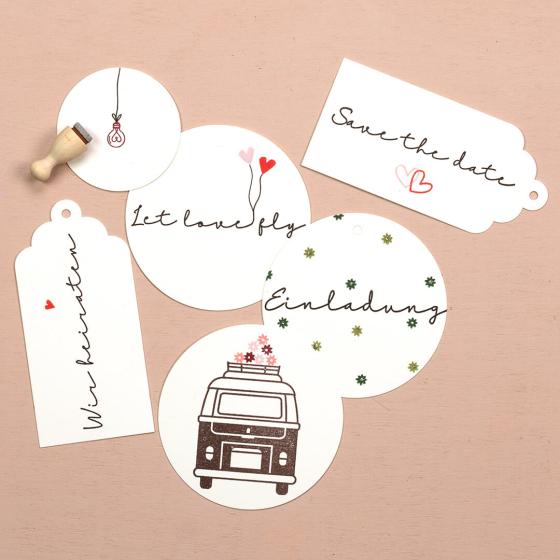 Handgestempelte Muster | Hochzeit 2025
