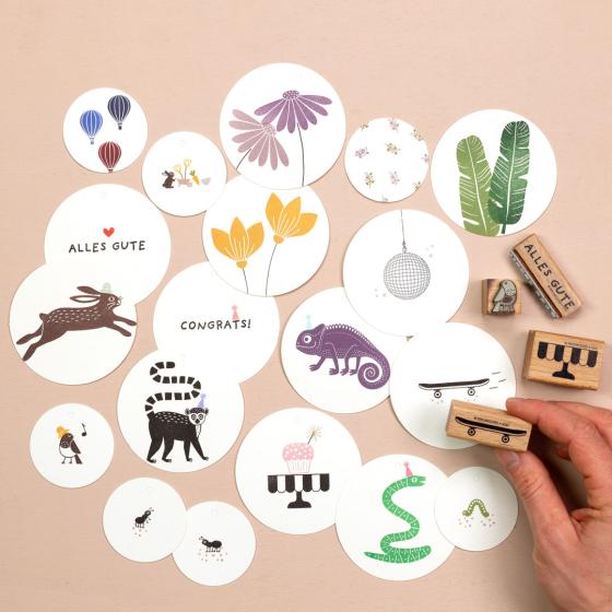 Handgestempelte Muster | Osterkollektion 2026