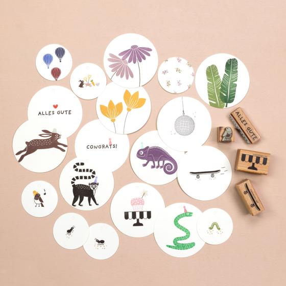 Handgestempelte Muster | Osterkollektion 2026