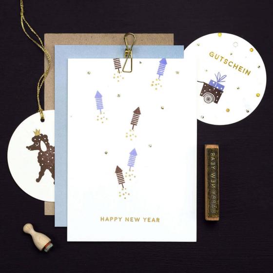 12x Stempel | Rakete klein
