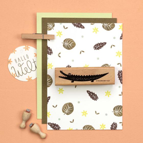 12x Stempel | Reginula Blatt