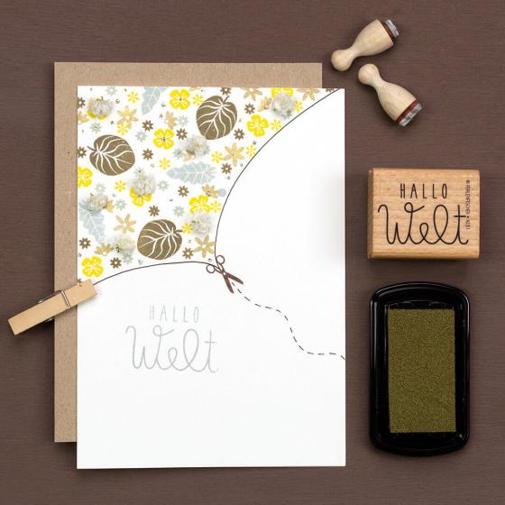 12x Stempel | Reginula Blatt