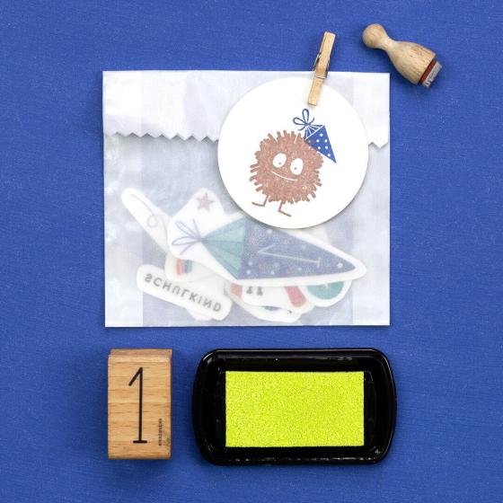 12x Stempel | Schultüte klein