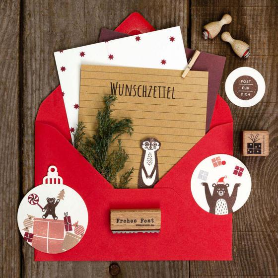 5x Stempel | Erdmännchen