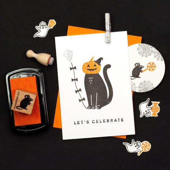 12x Stempel | Gespenst klein