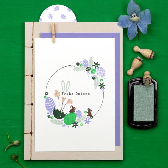 12x Stempel | Hasenohren