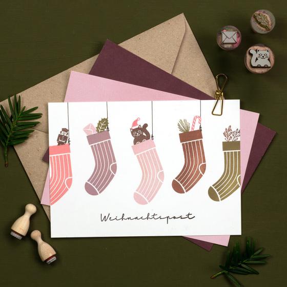 12x Stempel | Nussknacker klein