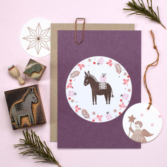 5x Stempel | Esel