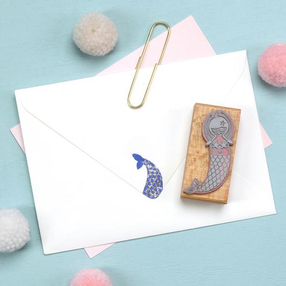 5x Stempel | Meerjungfrau