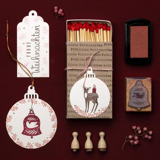 5x Stempel | Frohe Weihnachten 2