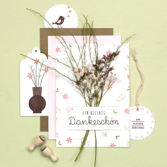 5x Stempel | Ein kleines Dankeschön 2