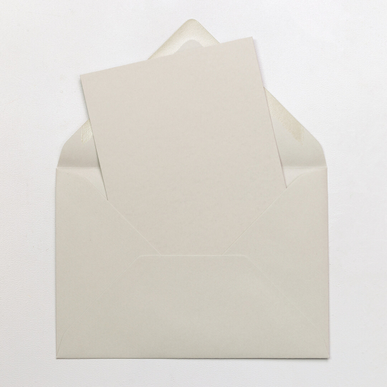 5x 5 Cards with envelope | Grey