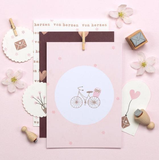 5 Postcards | Dot Soft Cottony Candy