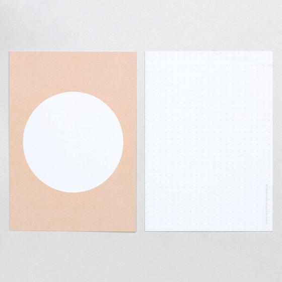 5x 5 Postkarten | Dot Sand