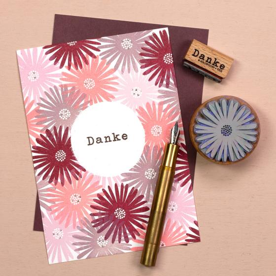 5x Stempel | Danke klassisch
