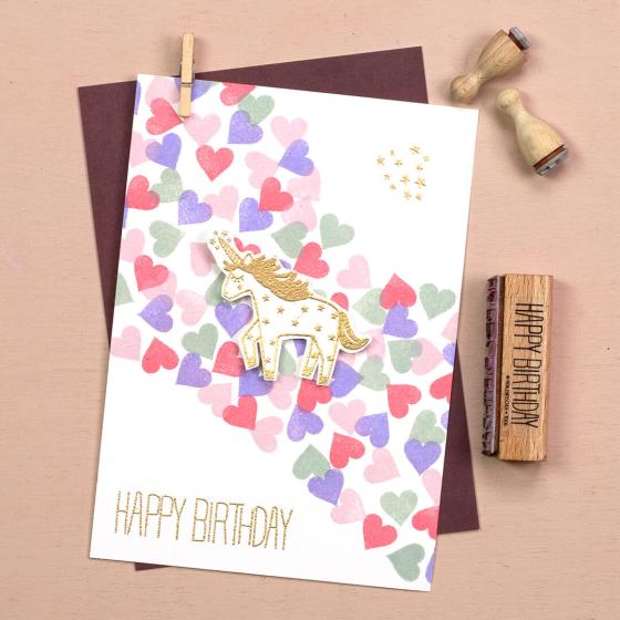 5x Stempel | Happy Birthday 2