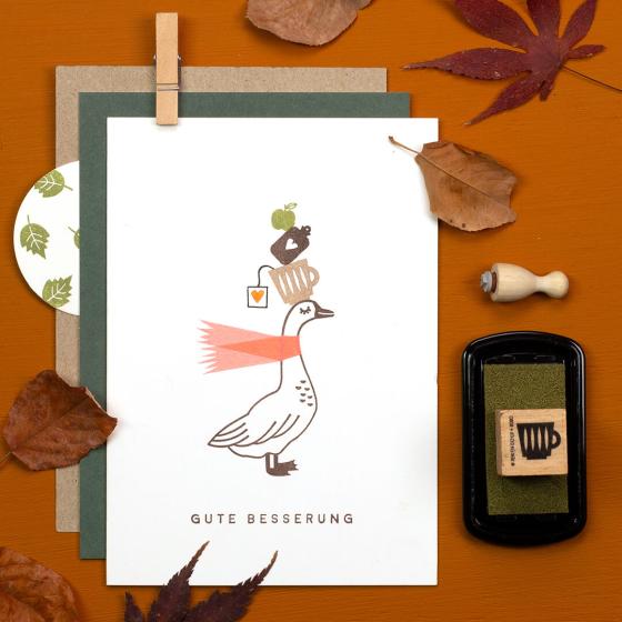 5x Stempel | Gute Besserung