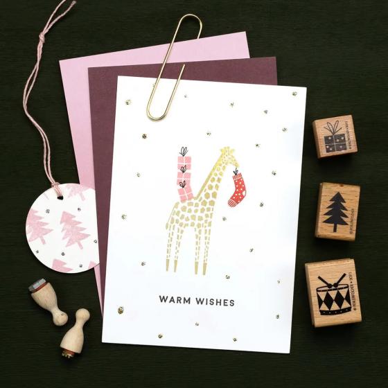5x Stempel | Warm Wishes