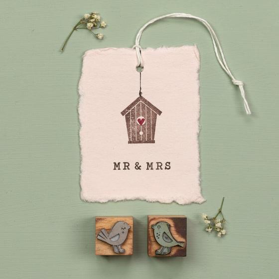 5x Stempel | Mr & Mrs