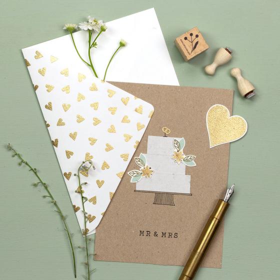 5x Stempel | Mr & Mrs
