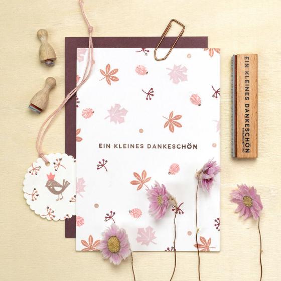 5x Stempel | Ein kleines Dankeschön