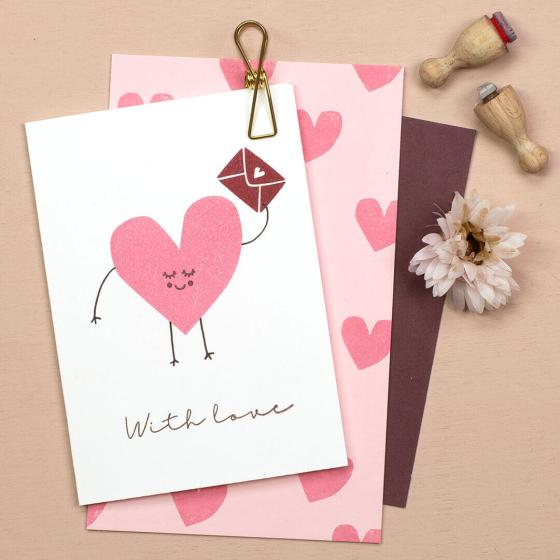5x Stempel | With Love