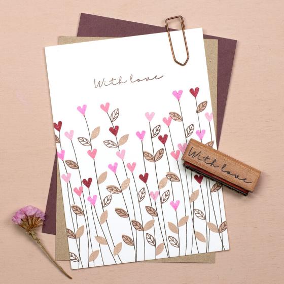 5x Stempel | With Love