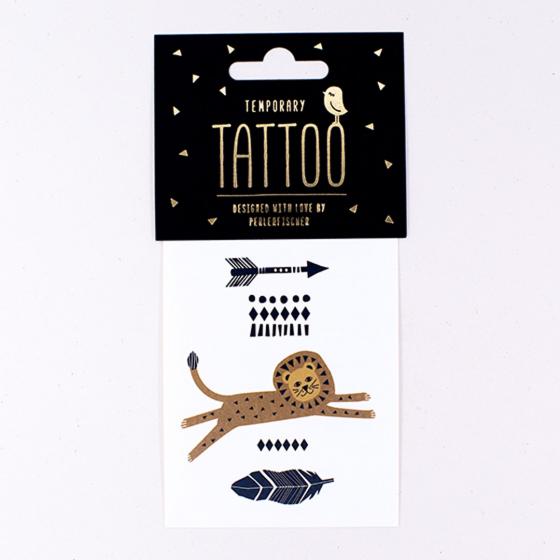 10x Tattoo | Löwe & Feder
